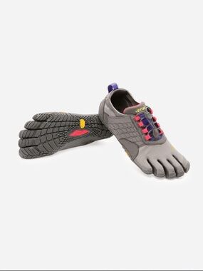 Vibram FiveFingers Womens Grey Toe Shoes